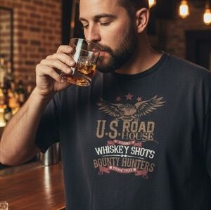 🥃 Cody James US Road House Tee | XL 🦅